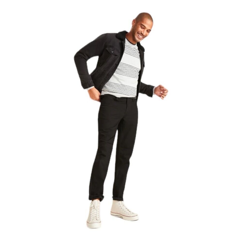 Mens Old Navy Athletic Taper Built in Flex Black Jeans - Sz 31 x 30